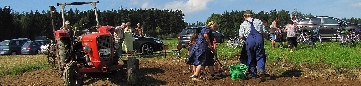 Historisches Kartoffelgraben